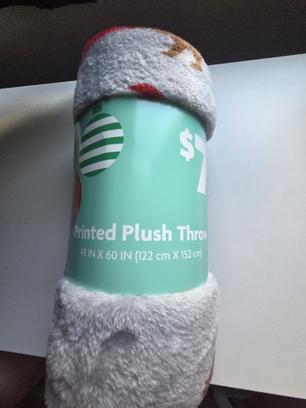 Plush Throw Blanket - Christmas Weenie Dogs